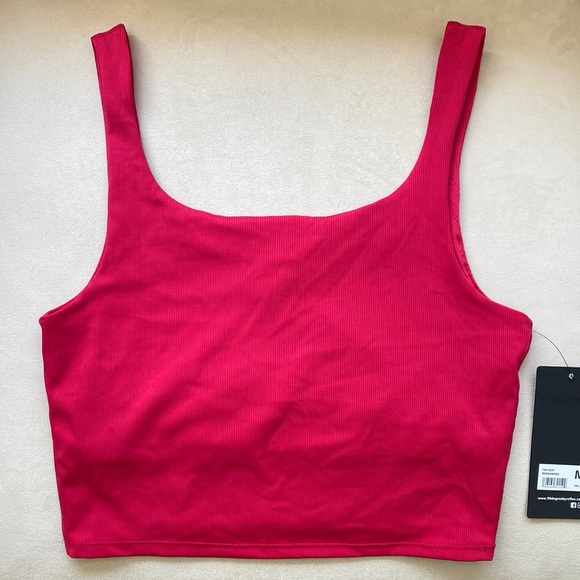 NWT 90 Degree Ribbed Cropped Top Tank - Medium - Picture 4 of 7